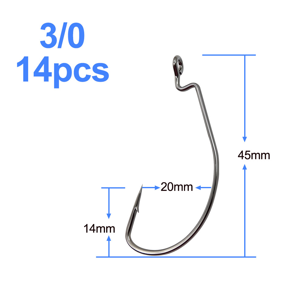 ESFISHING Offset Hook Carbon S - Fishing Hook Offset review and price