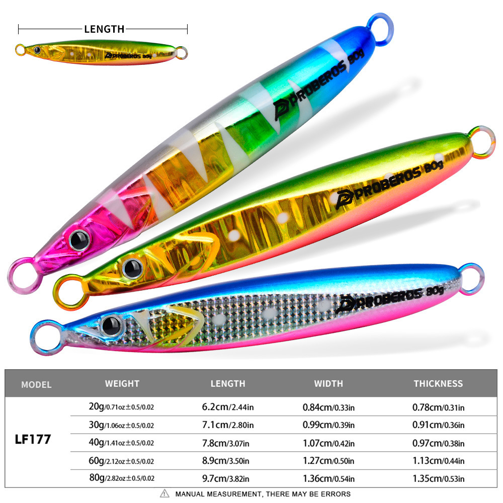 LHFSH Luminous Metal Jig Fishi - Fishing Hook Treble review and price