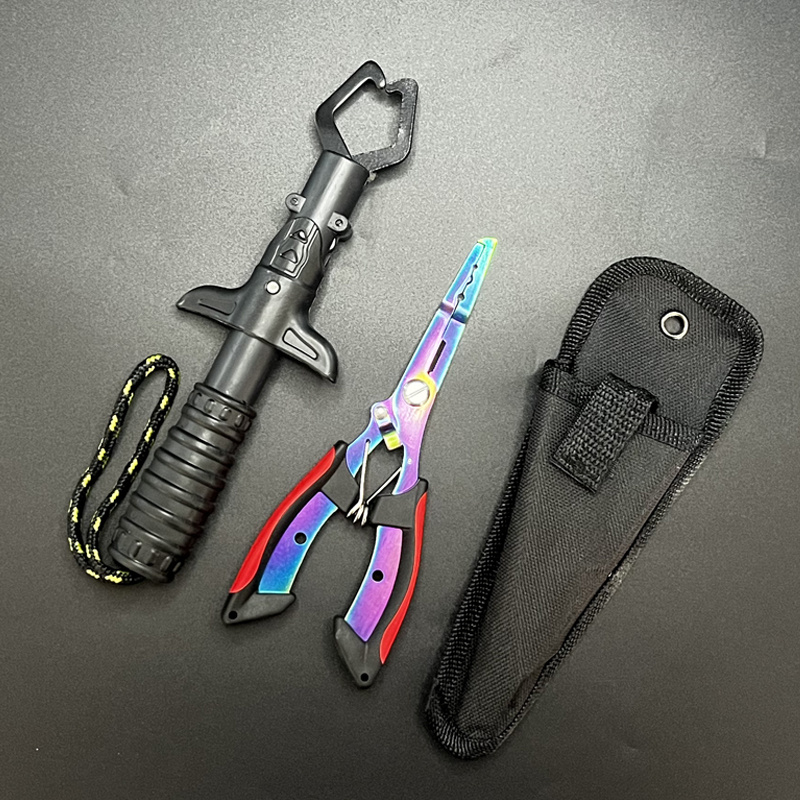 Fishing Pliers and Gripper Set - Fishing Hook Remover review and price