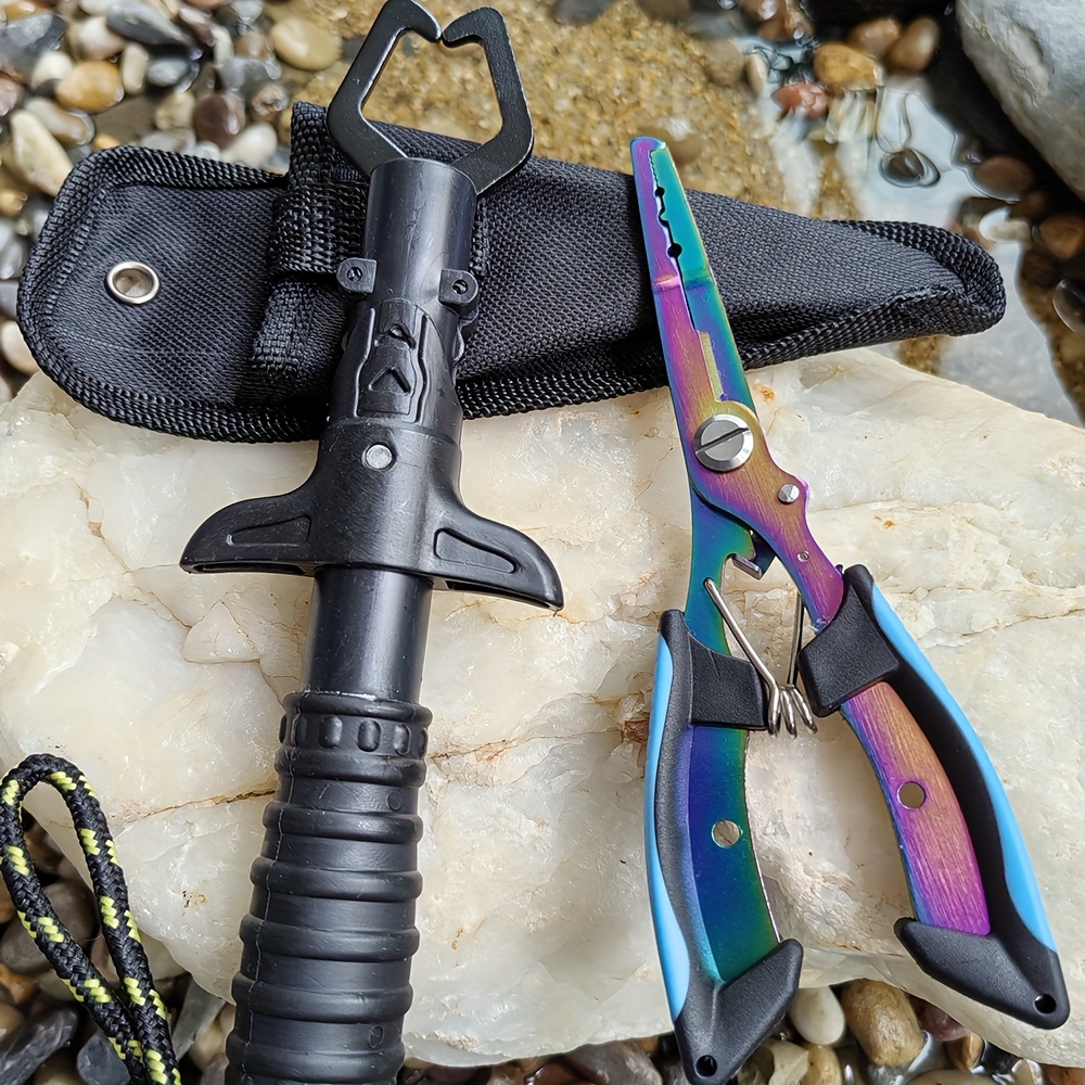 Fishing Pliers and Gripper Set - Fishing Hook Remover review and price