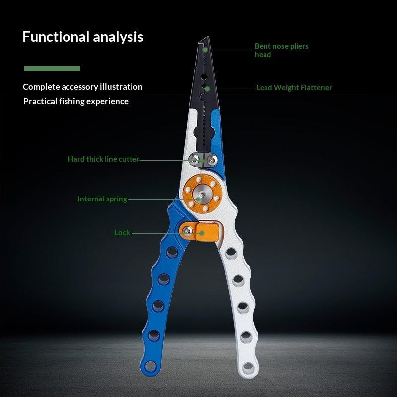 Aluminum Alloy Fishing Pliers  - Fishing Hook Remover review and price