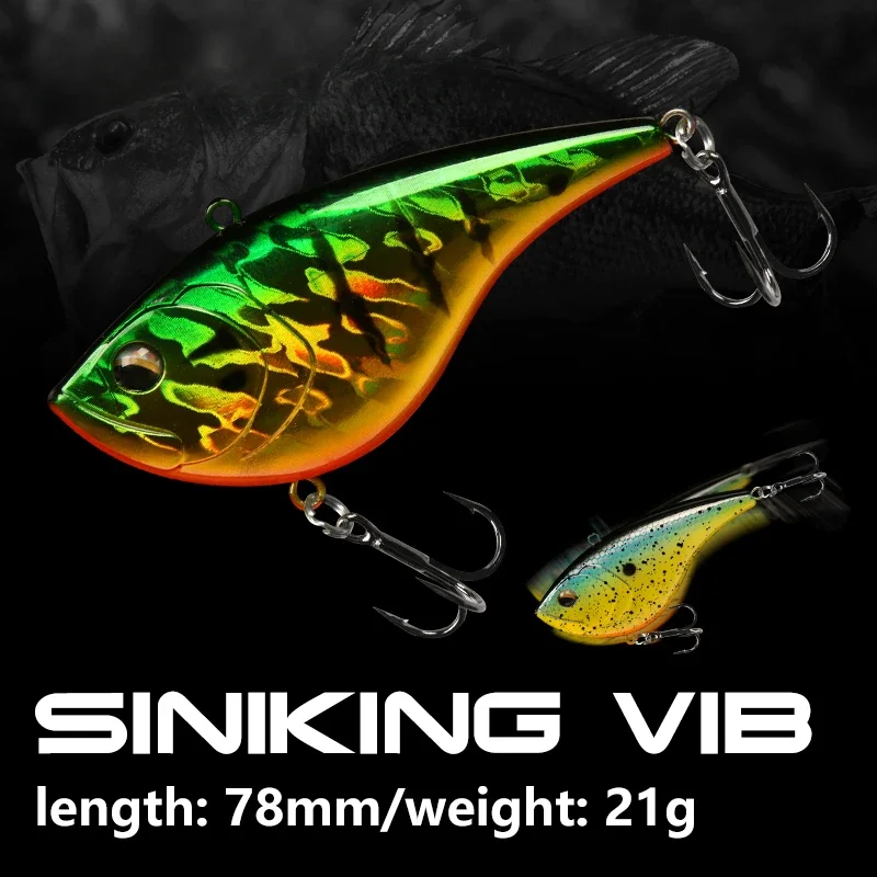 21g/78mm VIB Fishing Lure Arti - Fishing Hook Treble review and price